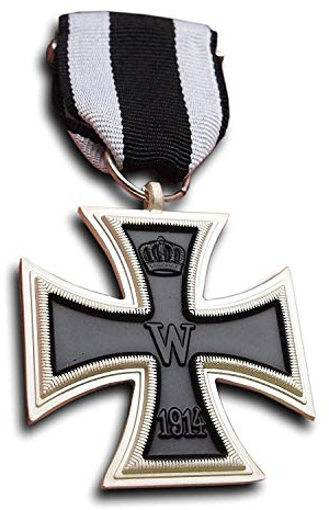 Cruz de Hierro 2 Clase - Medalla Alemana Primera Guerra Mundial 1914 / REPRO
