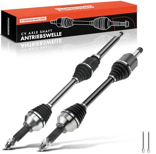 Frankberg 2x Joint Kit Drive Shaft CV Joint Kit Front Axle Left Right Compatible with Tourneo Custom V362 Bus F3 Transit Custom V362 Box FY FZ Replace# 2348206