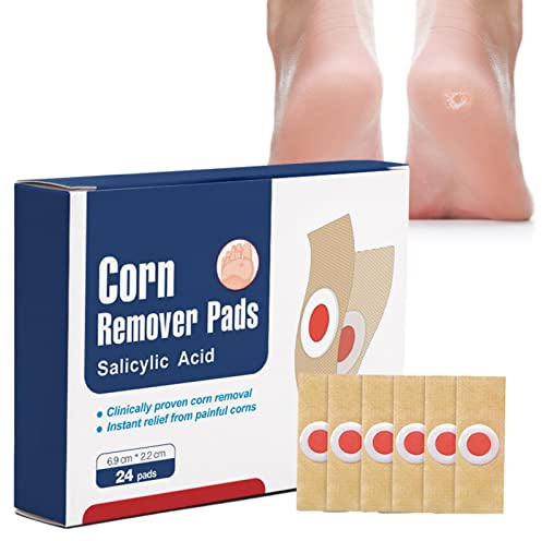 Rianpesn 24 cors pour pieds - Anti-cors pour orteils - Protection autocollante contre les cors et les ampoules - Pansements soin des pieds