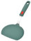 volumoon Spatole in Silicone, Spatola da Cucina Resistente con Manico, Facile da Pulire, Kitchen Spatola Antiaderente per Pancake, Spatole Flessibili per Cucinare, Hamburger, Crepes e Molto (Verde)