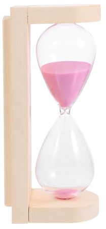 SMASOLO Sabbia Timer Sauna in e Vetro per Bagno e Spa Accessorio Decorativo Resistente e Funzionale