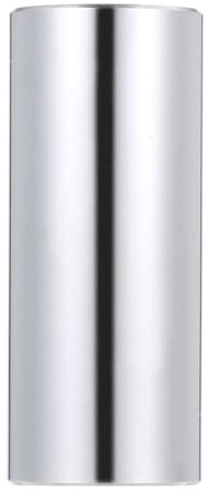 FILFEEL Guitar Slide Bars - Stainless Steel & Glass Finger Slides for Guitar, Bass, Ukulele & Banjo, 60MM Accessories (Silver)