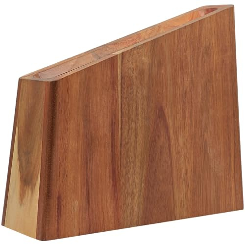 Uniharpa Acacia Wood Magnetic Knife Block - Universal Knife Holder for Kitchen Storage