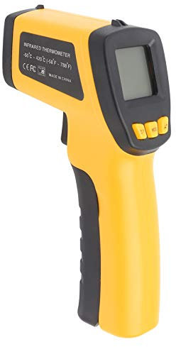 Grande esposizione senza contatto della pistola di temperatura del termometro digitale infrarosso