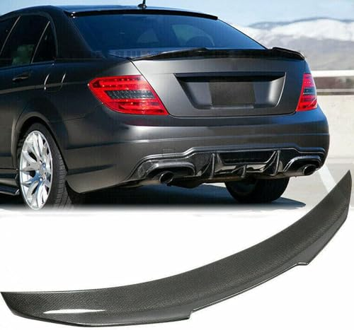 Auto Heckspoiler für Mercedes Benz C-Klasse W204 2007–2014 C204 C180 C200 C250,Spoiler,Deflektor Hinterer Spolierflügel Auto Heckflügel-Dekoration Fensteroberlippe Auto Tuning Zubehör