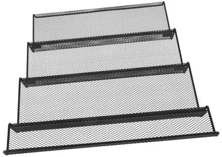 BEBEMOKO Metal Spice Drawer Organizer Rack Space-saving Seasoning Jars Holder for Kitchen Tidy Storage for Condiments for Cabinets and Shelves Easy Access Spice Rack Insert
