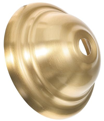 DIKACA Bases para Lámparas de Latón Dorado Remate para Lámpara Vintage Base Resistente y Dormitorio