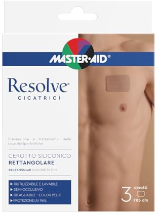 Resolve Skin ärr 7 x 5 cm, 3 Bitar - 1 Produkt