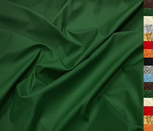A-Express mjukt fusklädertyg spandex stretch slät matt konstläder vinylmaterial 140 cm 55 tum bred 230 gsm envägs stretch säljs per meter - 1 meter 100 cm x 140 cm grön