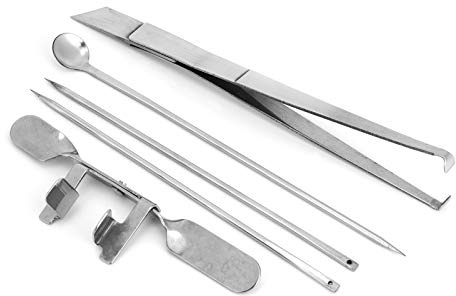 5-delad Capon Knife Tool Rostfritt Stål Set Fjäderfäfarmar Veterinärinstrument för Chicken Capon Knife Tool