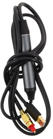 SECFOU Cavo Audio Ottico Digitale Nero in Plastico Convertitore Audio Portatile per Trasferimento Digitale e Hifi