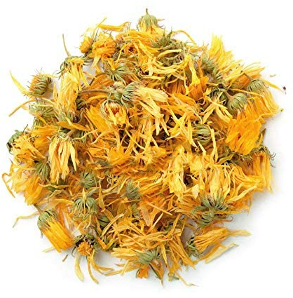Organic Calendula Flowers - 8 Ounces- Herbal Tea - 100% Certified Organic - EarthWise Aromatics