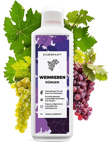 Silberkraft Weinreben Dünger - Mineralischer NPK-Flüssigdünger mit Stickstoff - Dünger für Weinreben