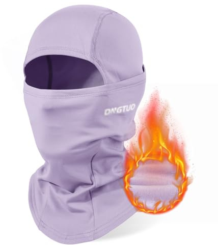 AYPOW Passamontagna Antivento Inverno, Multifunzionale Traspirante Balaclava Maschera da Sci con Pile,Termica Passamontagna Moto Bicicletta Maschera Completa con Scaldacollo per Uomo e Donna