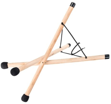 BESTonZON Hölzerner Zungentrommelständer Handpan-trommelhalter Stabiles Und Leicht Anpassbares Display-rack Für Zungentrommeln