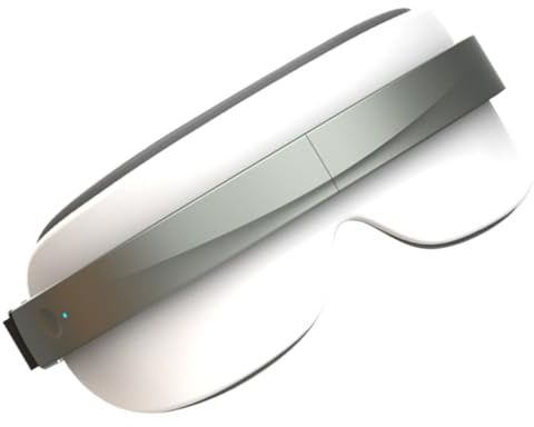 CIYODO Masseur Oculaire Portable avec Chaleur Ajustable Anti-âge pour Soin Contour Yeux Rides Appareil de Massage Oculaire et Léger