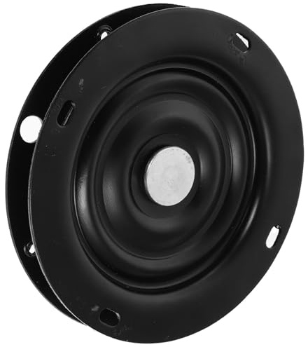 Toyvian Bootssitz Drehgelenk Kugellager Drehmechanismus für Möbelstühle Barhocker mit Rostfreier Oberfläche und Gleichmäßiger Gewichtsverteilung
