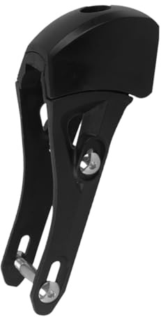 Angoily Cremallera de Freno para Patines en Línea Adultos, Accesorio Resistente Negro de Plástico, Bloque de Freno Antidesgaste para Patinaje en Línea de Deporte