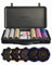 SLOWPLAY Nash 14g Ton Pokerchips-Set für Texas Hold’em, 300 STK [mit Werten] Verfügt über einen hochwertigen Chipkoffer mit besonders robuster Polycarbonat-Schale, Pokerspieler