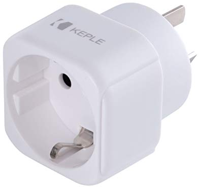 AUS Australia China Chinese New Zealand Adapter Plug Reisen Stecker Typ I zu EU Europe European Typ C E F Steckdose für Spain ES France Italy Italian IT Germany DE Denmark Dänemark Griechenland 3 Pin