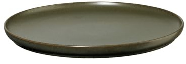 ASA Coppa Nori Teller aus Porzellan in der Farbe Grün, Maße: 26,5cm x 26,5cm x 1,6cm, 19160192
