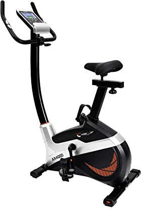 Christopeit Sport Ergometer Heimtrainer AX 4000-24-Stufig, bis 150kg Gewicht und 195cm Größe - 8kg Magnet-Bremssystem