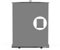 【Easy Set-Up】 RAUBAY 59.8 x 82.7in Collapsible Gray Backdrop Screen Portable Retractable Panel Photo Grey Background with Stand for Video Conference, Photographic Studio, Streaming