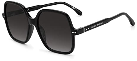 ISABEL MARANT IM 0077/G/S Brille, Black, 56 für Damen, schwarz, 54