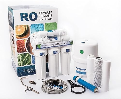 7-Stufen RO Umkehrosmoseanlage, 3,2 gal Tank, 75 gpd Membrane