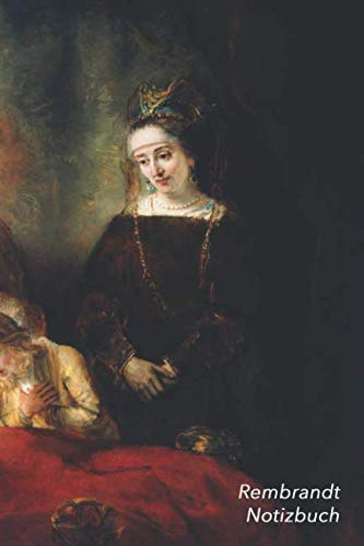 Rembrandt Notizbuch: Jakobssegen | Perfekt für Notizen | Modisches Tagebuch | Ideal für die Schule, Studium, Rezepte oder Passwörtern zu schreiben
