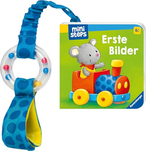 ministeps: Mein buntes Rassel-Buggybuch: Erste Bilder: Ab 6 Monaten (ministeps Bücher)