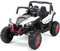 Actionbikes Motors Kinder Elektroauto UTV Buggy | Fernbedienung mit First Funktion - 4x4 Allrad Antrieb - Kinderauto elektrisch - Elektrofahrzeuge - Elektro Auto für Kinder ab 3 Jahre (Schwarz/Weiß)