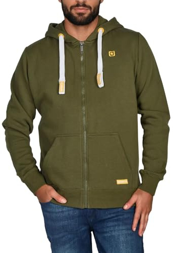 riverso Huvjacka herr, normal passform, RIVNoah, jacka, sportjacka, träningsjacka, basic, brun, röd, blå, svart, grön, grå, S, M, L, XL, XXL, 3XL, 4XL, 5XL, Ivy Green (12400), XL