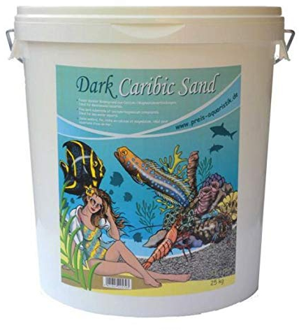 Preis-Aquaristik 281 Dark Caribic Sand, 1900 ml