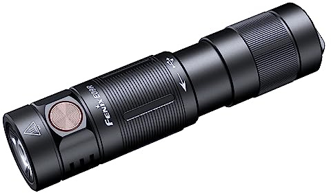 fenix E09R wiederaufladbare Mini-Taschenlampe, Black