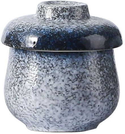 CvbGNJm Azucarero, azucarero, azucarero con tapa hermética, azucarero, recipiente de azúcar, tarro de especias, for encimera de barra de café(Blue)