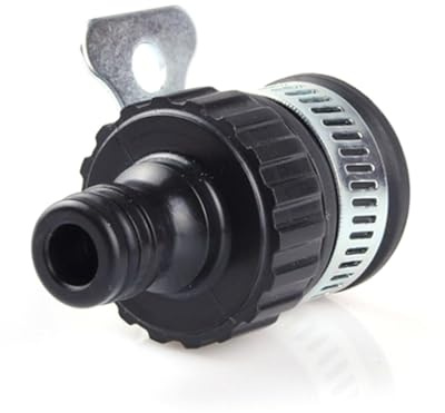 Parliky Wasserhahn Schlauchadapter Metall Schnellverbinder für Gartenschlauch Auto Bewässerung Anschlussstück Robust Dichtend