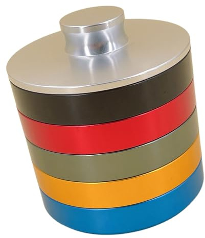 OOLA.DETAL Guarda Oiler Piatto 5Layer Oiler Jar per Guarda Riparazione Orologio Professionale Contenitore Olio Strumento Accessori per