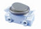 Interrupteur à bascule encastrable pour lampe - 2 A - 250 V - Gris - Convient comme interrupteur de rechange pour les lampes de cuisine encastrées (gris)