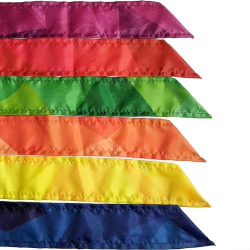 Manche à air arc-en-ciel durable, décoration colorée à suspendre, construction robuste