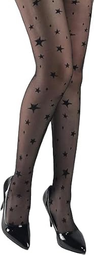 Collant a Rete Donna Fantasia con Motivo a Ragno, Halloween Calze a Rete Sexy a Vita Alta, Sexy Calze a Rete Neri, Accessori per Costumi da Donna e Ragazza Halloween Carnevale Cosplay