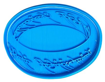 Cuticuter Anillo Único Cortador de Galletas El Señor de los Anillos, azul