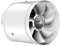 EUNEWR Ventilador axial de tubo de 100 mm de diámetro, ventilador de extracción, 25 W, para baño, inodoro, cocina, invernadero, tienda de campaña, garaje (100 mm, blanco)