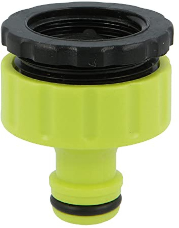 Amig - Adaptateur Et Réducteur Pour Raccord De Robinet À Tuyau | 3/4 Et 1 | Raccord Rapide Et Facile Pour Tuyaux D'Eau | Plastique Abs | Vert Pistache