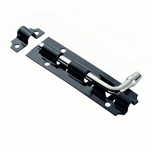 Boxonly Door Latch Bolt Catch Heavy Duty Door Lock Garden Gate Shed Sliding Door Tower Bolts 10 Inch