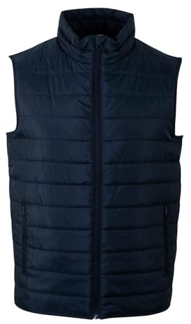 Mukua Melton, Gilet unisex imbottito leggero, colore navy, taglia M, Navy, M