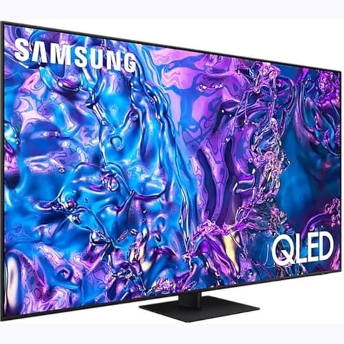 Samsung QLED Q70D 85 Zoll (216 cm) Fernseher TV mit Quantum Prozessor 4K, 100% Farbvolumen,AI Upscaling, Tizen OS, Smart TV, 85Q70D, [2024]