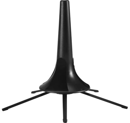MOLERRI Nouveau Support de Trompette Support de Trompette Portable en MéTal Pliable avec 5 Pieds pour Trompettes