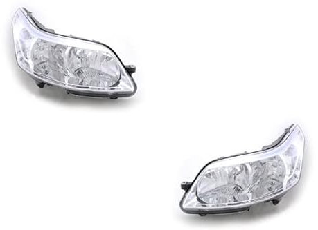 Johns, Jeu de phares pour Citroën C4 11/04-07/11 H7/H1 Jeu gauche et droit