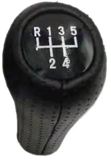 Schaltknäufe Für 3er E36 E46 E39 Schalthebelmanschette Handbremsgriffe Auto Anti-Rutsch-Parkhandbremsmanschette Und Schaltknauf Schaltsack Schaltmanschette (Farbe : 5 Speed Gear knob)